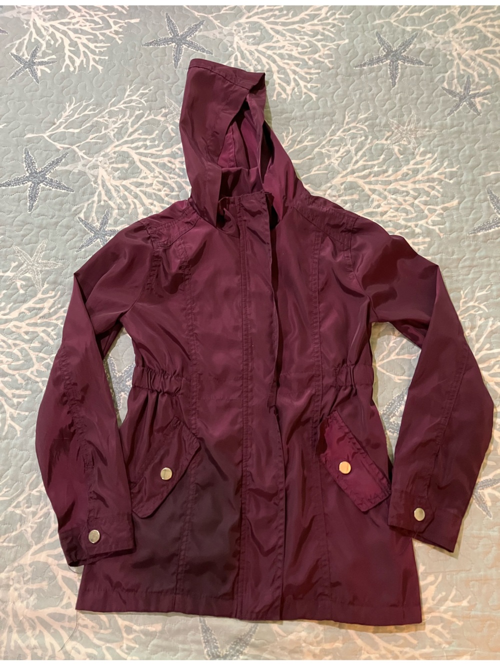 Kelly by 26 International Utility Collection girls size 7/8 3/4 length jacket